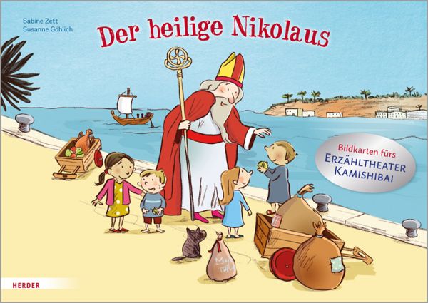 Der heilige Nikolaus. Bildkarten fürs Erzähltheater Kamishibai