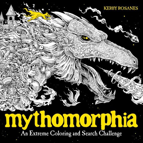 Mythomorphia: An Extreme Coloring and Search Challenge. Malbuch - Penguin US,Plume