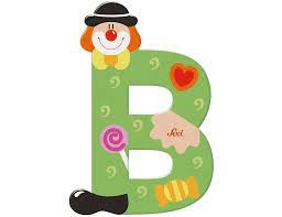 Inware Buchstabe Clown B - Inware