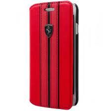 Ferrari IP7/8P Book Case on track yel. Shield logo red fuer Apple iPhone 7/8 Plus - Ferrari