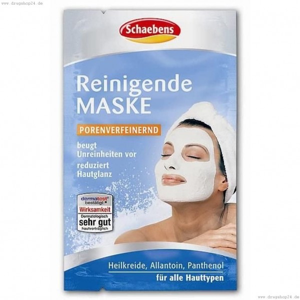 Schaebens Gesichtsmaske Reinigend Detox 2x5ml - Schaebens