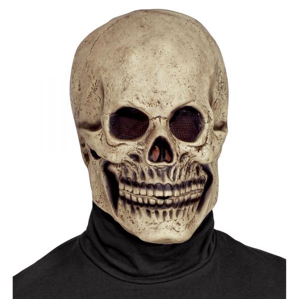 Totenkopf Vollkopfmaske, - Widmann