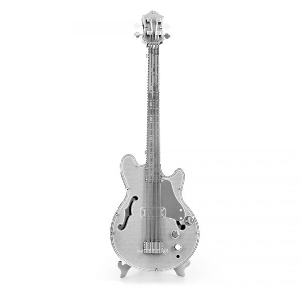 Metal Earth Electric Bass Guitar - Metal Earth
