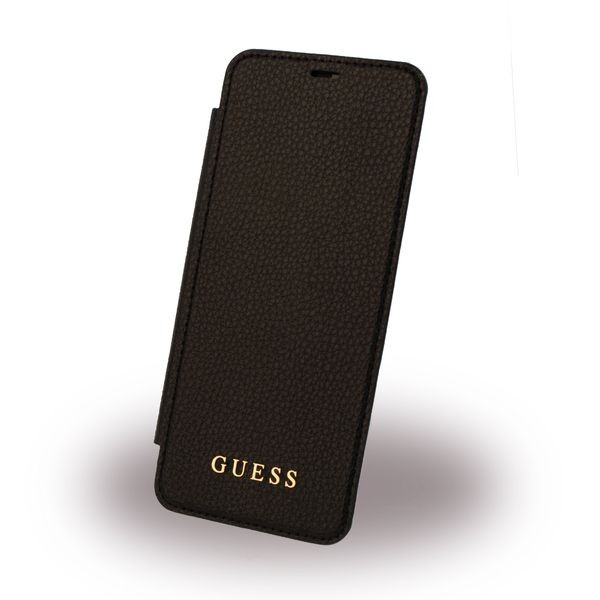 GUESS S8 IRIDESCENT COLLECTION Book Case fuer Samsung Galaxy S8 schwarz - Guess