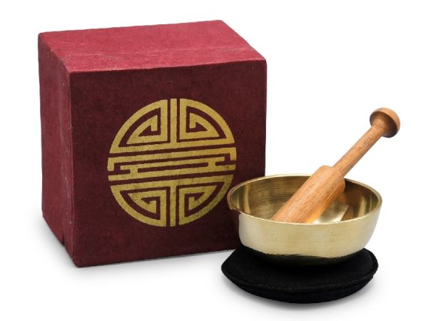 Klangschalen-Set in Box mini violett mit Longevity: geeignet zum Befüllen von Display EAN42503962560 - Klangschalen-Cent...