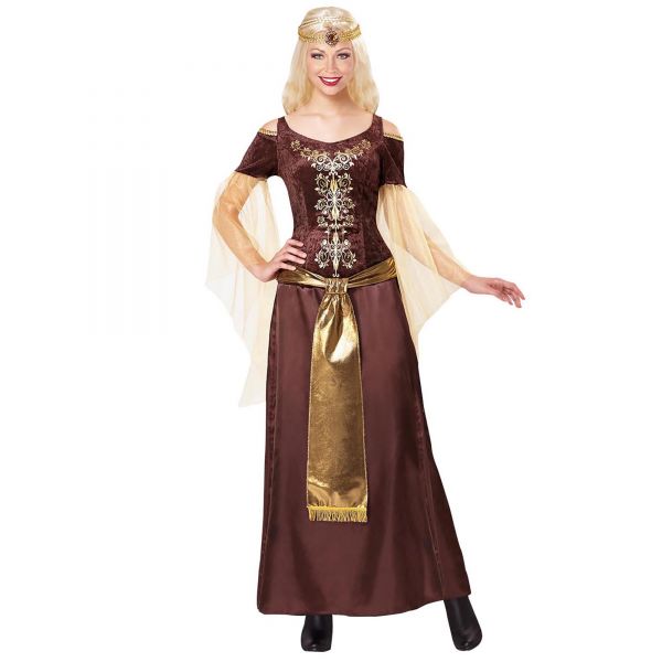 Wikingerin (Kleid, Kopfschmuck), L - Widmann