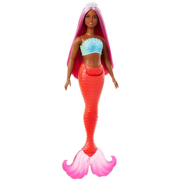 Barbie Meerjungfrau Puppe mit magentafarbenen Haaren - Barbie