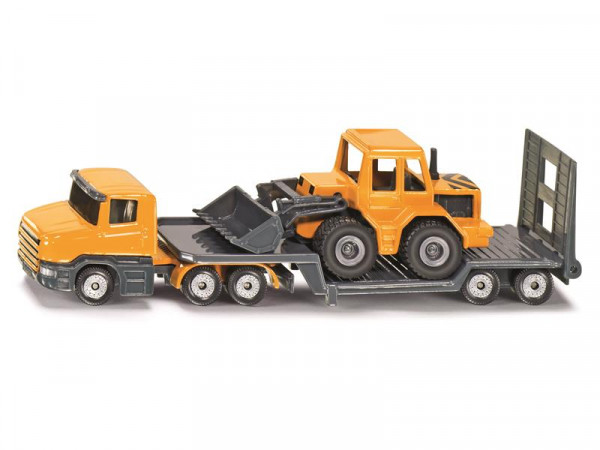 SIKU Tieflader m. Frontlader - SIKU