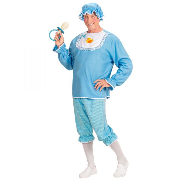 Baby Junge (Oberteil mit Lätzchen, Kurze Hose, Mütze), S - Widmann