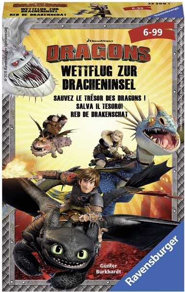 Ravensburger DR: Wettflug Dracheninsel - Ravensburger