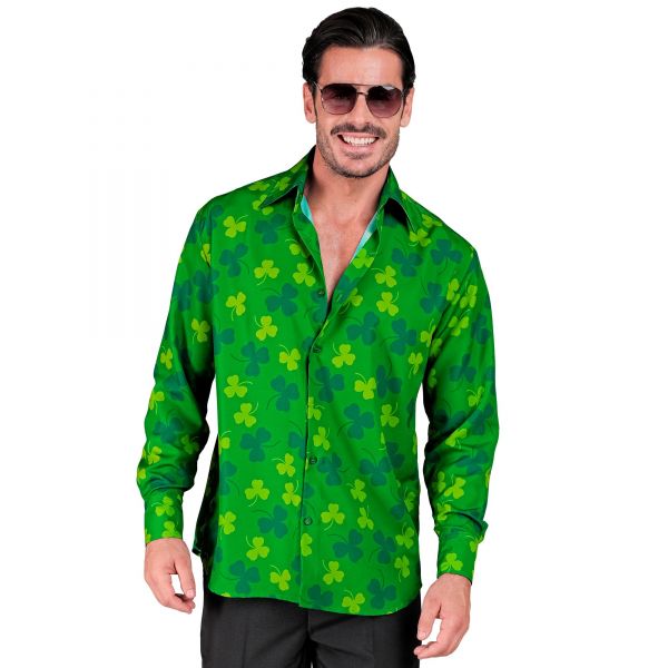 St. Patrick's Day Party Fashion Hemd (Hemd), S/M - Widmann