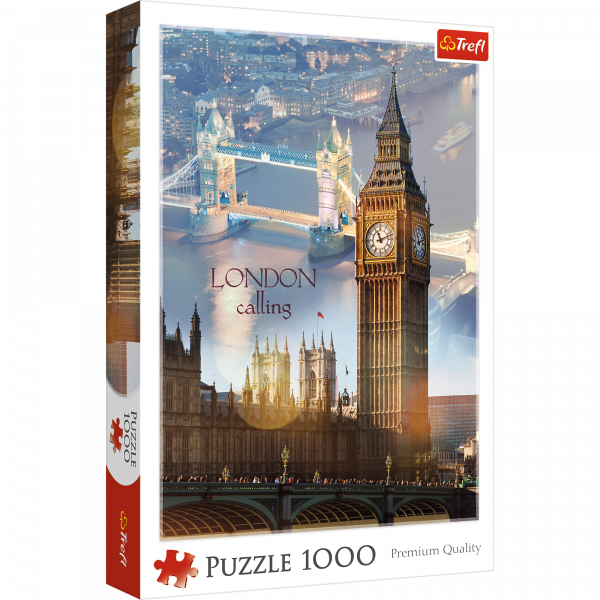 Trefl Puzzle London in der Daemmerung 1000 Teile - Trefl