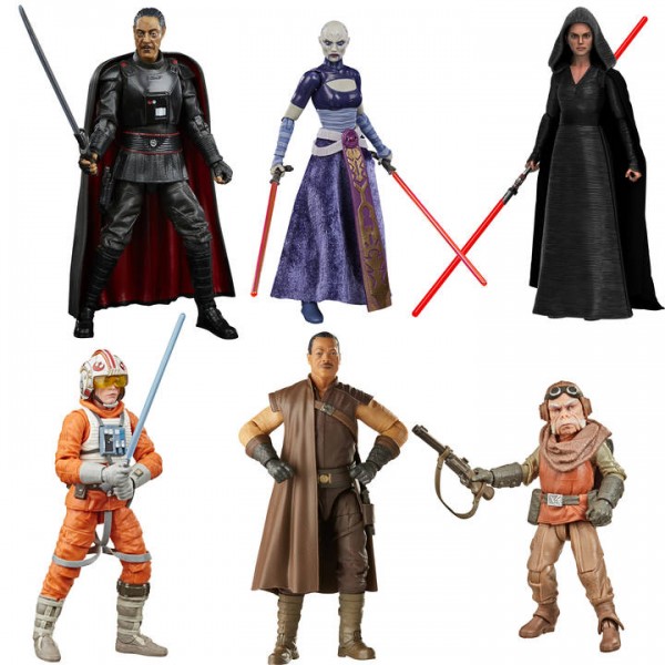STAR WARS S3 BLACK SERIES 6 IN FIGURES - STAR WARS