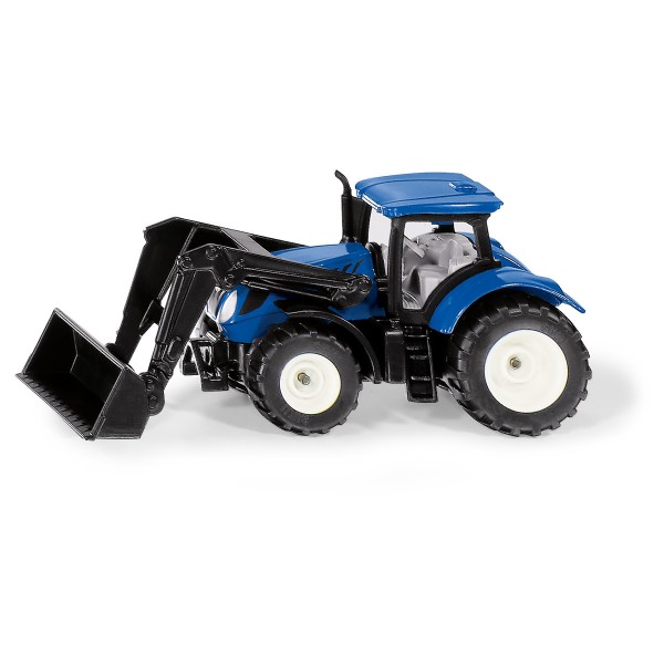 SIKU New Holland mit Frontlader Siku Super, 93x35x42 mm, Metall, Kunstoff, ab 3 J. - SIKU
