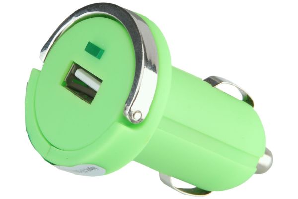 PETER JAECKEL USB Car Charger MINI 1 A Green Premium - Peter Jaeckel