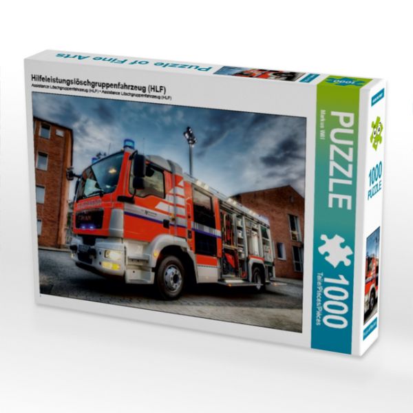Hilfeleistungslöschgruppenfahrzeug (HLF) (Puzzle) - Calvendo Puzzle