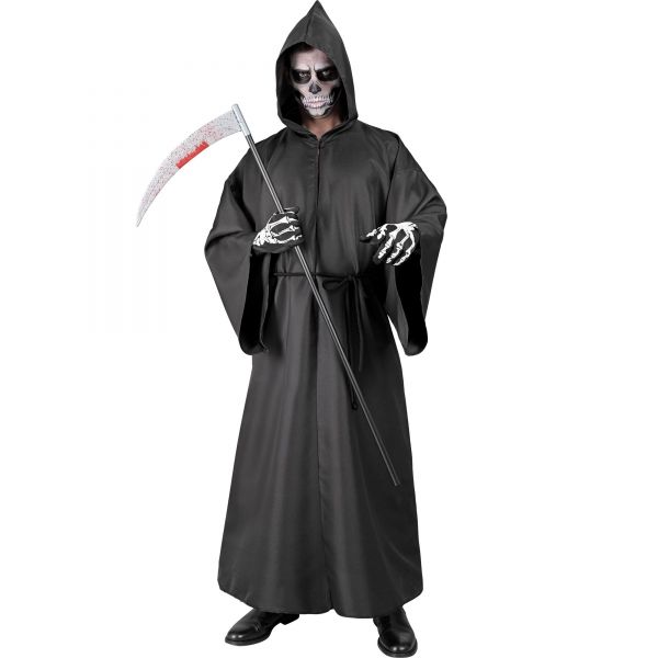 Sensemann (Robe mit Kapuze, Gürtel), XXL - Widmann