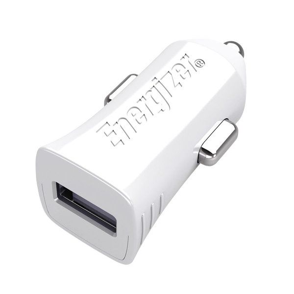 Energizer Hightech Car charger lightning 2.4A 1USB white mit lightning Kabel - Energizer