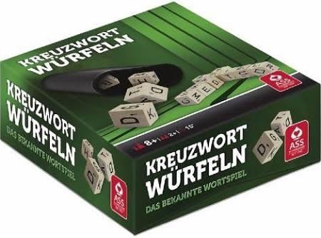 Kreuzwortwuerfeln, 13 Buchstabenwuerfel, Wuerfelbecher - AGM