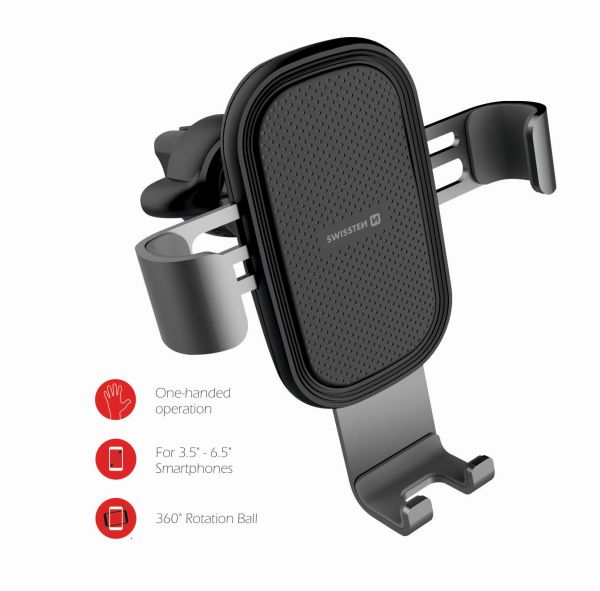 Swissten Gravity Autohalterung TO AIR-VENT S-GRIP G1-AV3 (ECO PACK) - Swissten