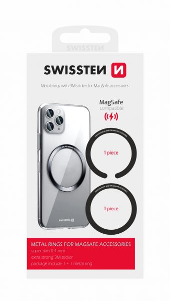 3in1 Wireless Charger Schwarz - Swissten
