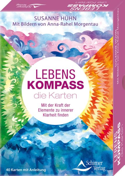 Lebenskompass - das Orakel- Mit der Kraft der Elemente zu innerer Klarheit finden: - 40 Karten mit A