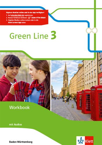 Green Line 3. Ausgabe Baden-Württemberg, m. 1 Beilage: Mit Online-Zugang - Klett