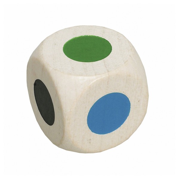 WEIBLE Farbwürfel gross 30 mm, Ahornholz - WEIBLE