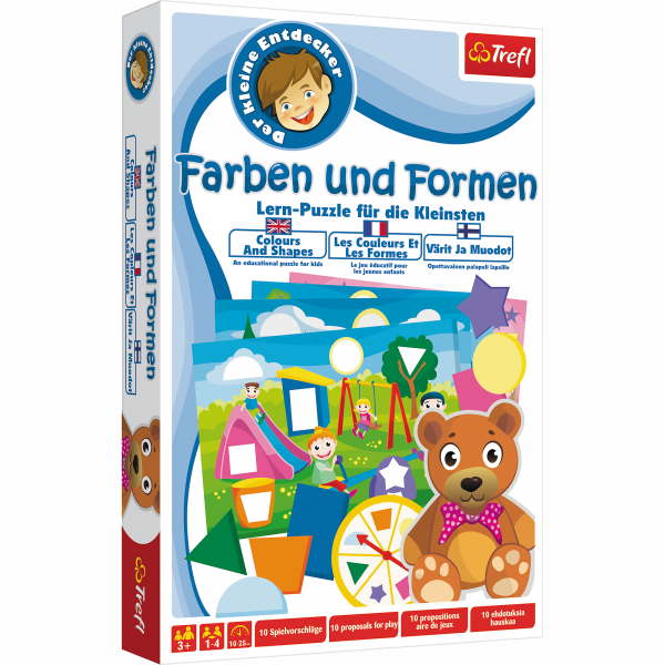 Trefl Der kleine Entdecker - Farben und Formen Spiel Der Kleine Entdecker - Trefl