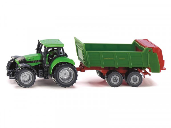 SIKU Traktor mit Universalstreuer - SIKU