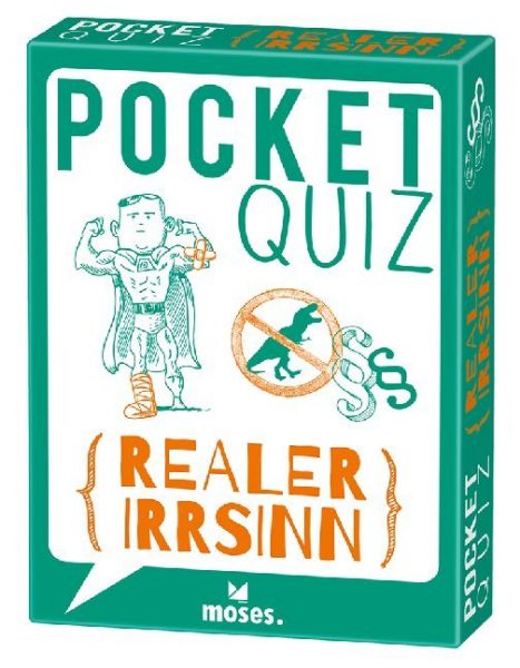 Pocket Quiz Realer Irrsinn (Spiel) - moses. Verlag