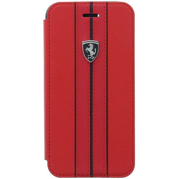 Ferrari IP7/8P Book Case Urban collection off track logo red fuer Apple iPhone 7/8 Plus - Ferrari