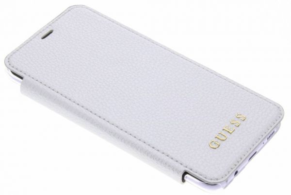 Guess S8 Bookcase IRIDESCENT Silver fuer Samsung Galaxy S8 - Guess