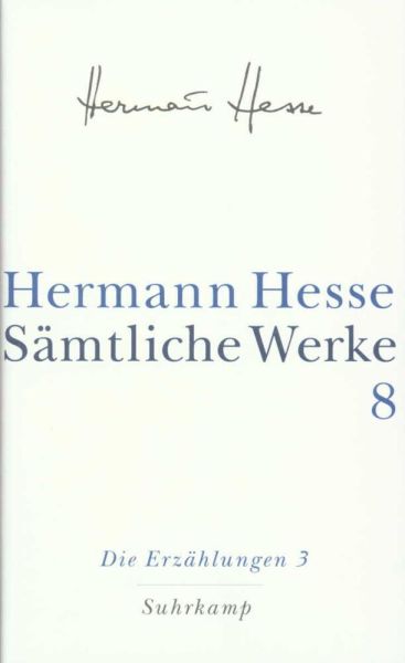 Die Erzählungen. Tl.3: 1911-1954 - Suhrkamp
