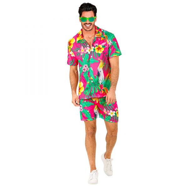 Summer Party Fashion (Hemd, Shorts), XXL - Widmann