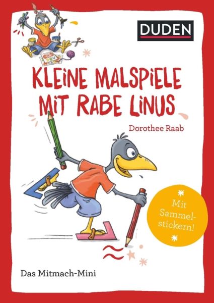Duden Minis (Band 40) - Kleine Malspiele mit Rabe Linus - Bibliographisches...