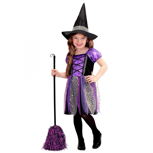 Hexe (Kleid, Hut), 116/4-5 Jahre - Widmann