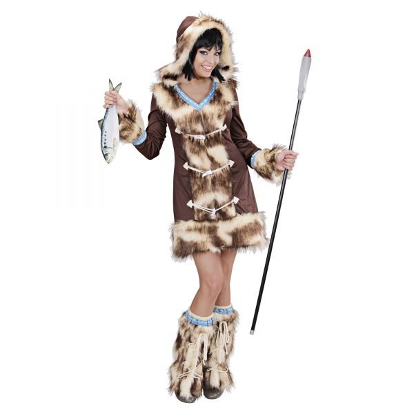 Aikaa Eskimo Girl (Kleid, Stulpen), L - Widmann