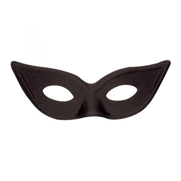 Schwarze Schmetterling Augenmaske, - Widmann