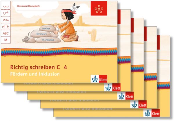Mein Anoki-Übungsheft - Richtig schreiben C - Fördern und Inklusion, 4. Klasse