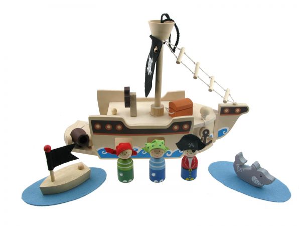 Inware Piratenschiff 10-teilig - Inware