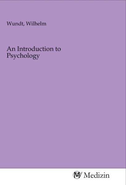 An Introduction to Psychology - MV-Medizin