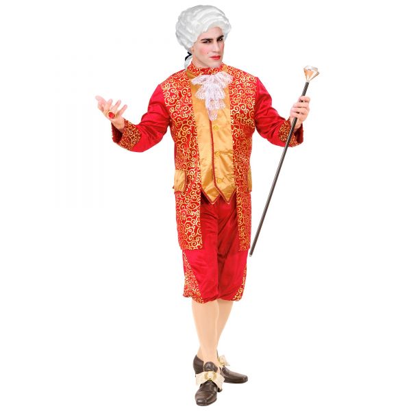 Marchese aus Samt - Bordeauxrot (Jacke, Hose), M - Widmann