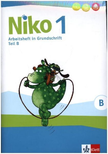 Niko 1 - Arbeitsheft in Grundschrift, Grundschriftlehrgang Klasse 1, 2 Bde.: Paket: Arbeitsheft zur - Klett