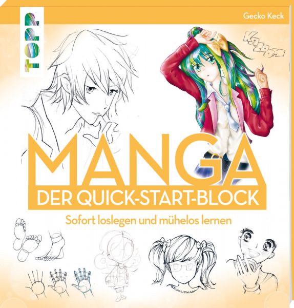 Manga. Der Quick-Start-Block: Sofort loslegen und mühelos lernen - Frech