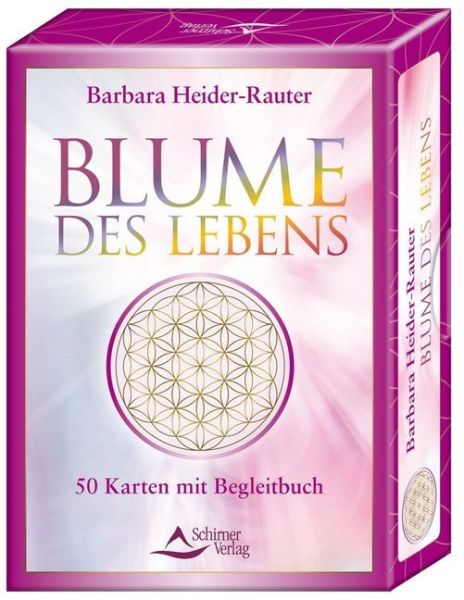 Blume des Lebens, Meditationskarten mit Begleitbuch: Set