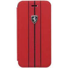 Ferrari IP7/8P Book Case Urban collection off track logo black fuer Apple iPhone 7/8 Plus - Ferrari