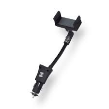 2GO Universal Halter fuer Smartphones mit integriertem 2,1A Kfz-Ladegeraet - 2Go