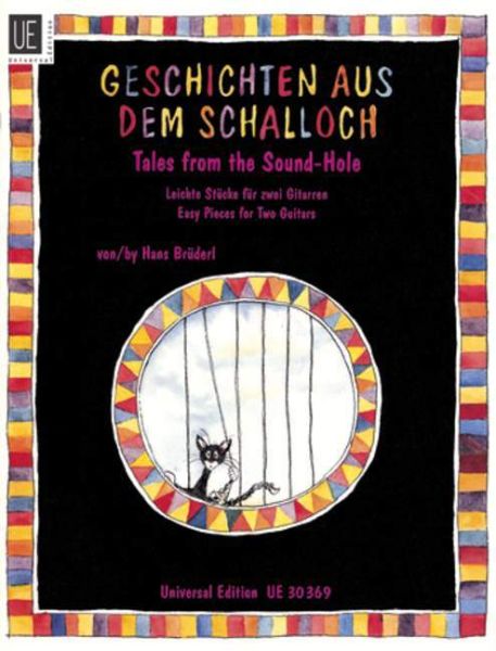 Geschichten aus dem Schallloch: Leichte Stücke. für 2 Gitarren. - Universal Edition