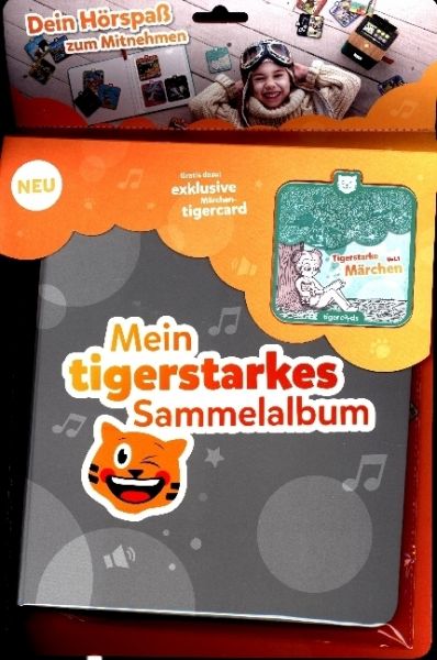 Mein tigerstarkes Sammelalbum grau